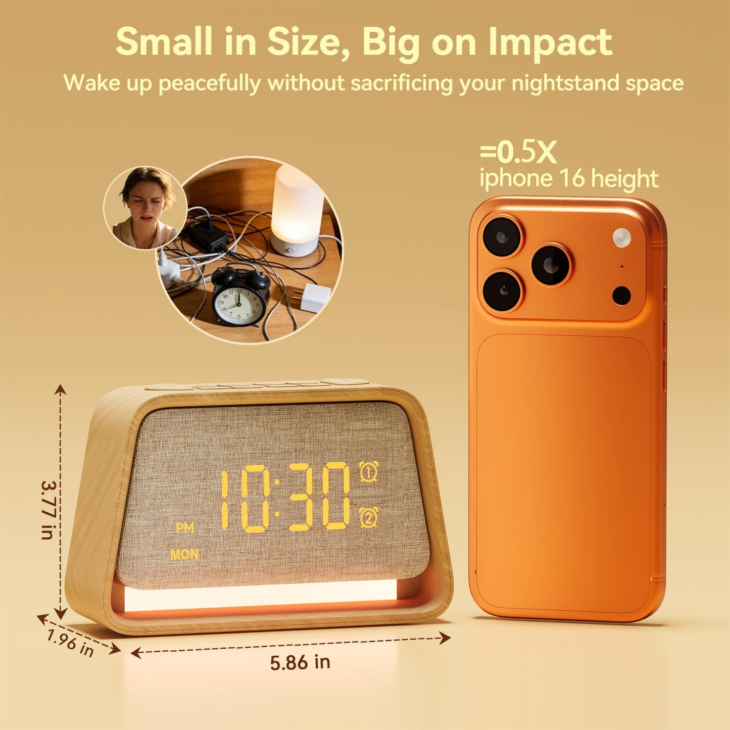 Packaging box of the Vivilumens authentic imported multi-functional sleep aid device for adults.