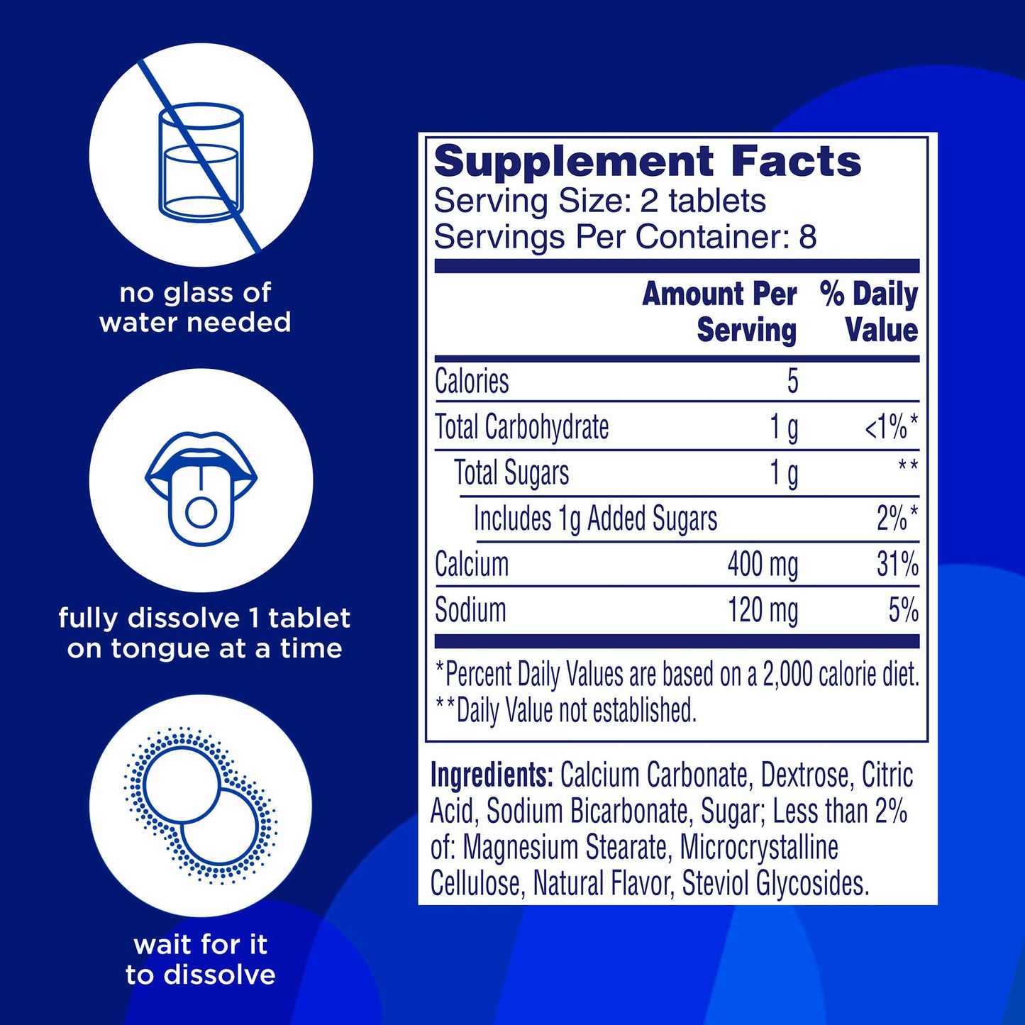 Alka-Seltzer Fizzy Melts lifestyle shot for on-the-go relief