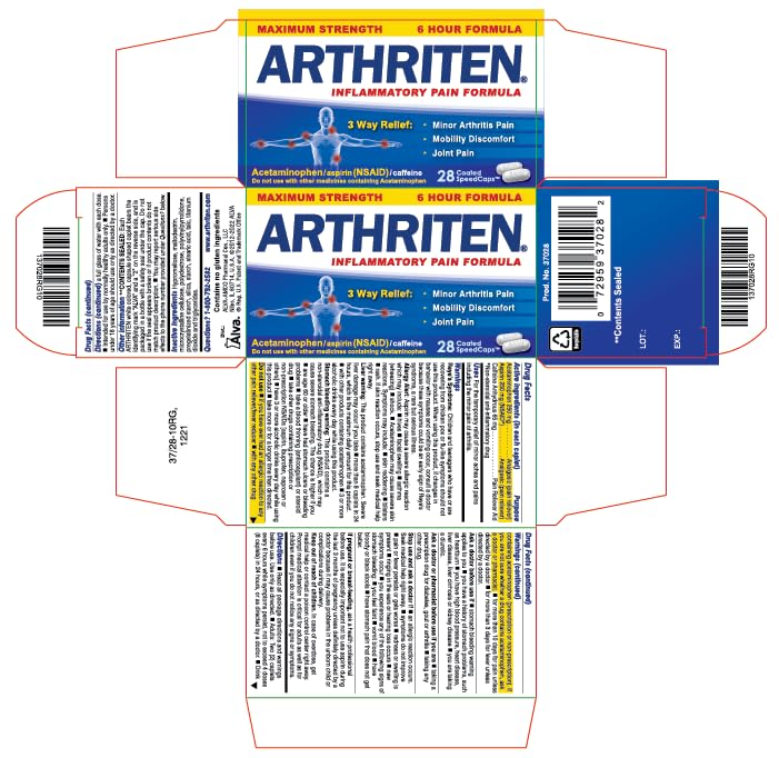 Arthriten Alva Amco maximum strength joint stiffness relief twin pack display