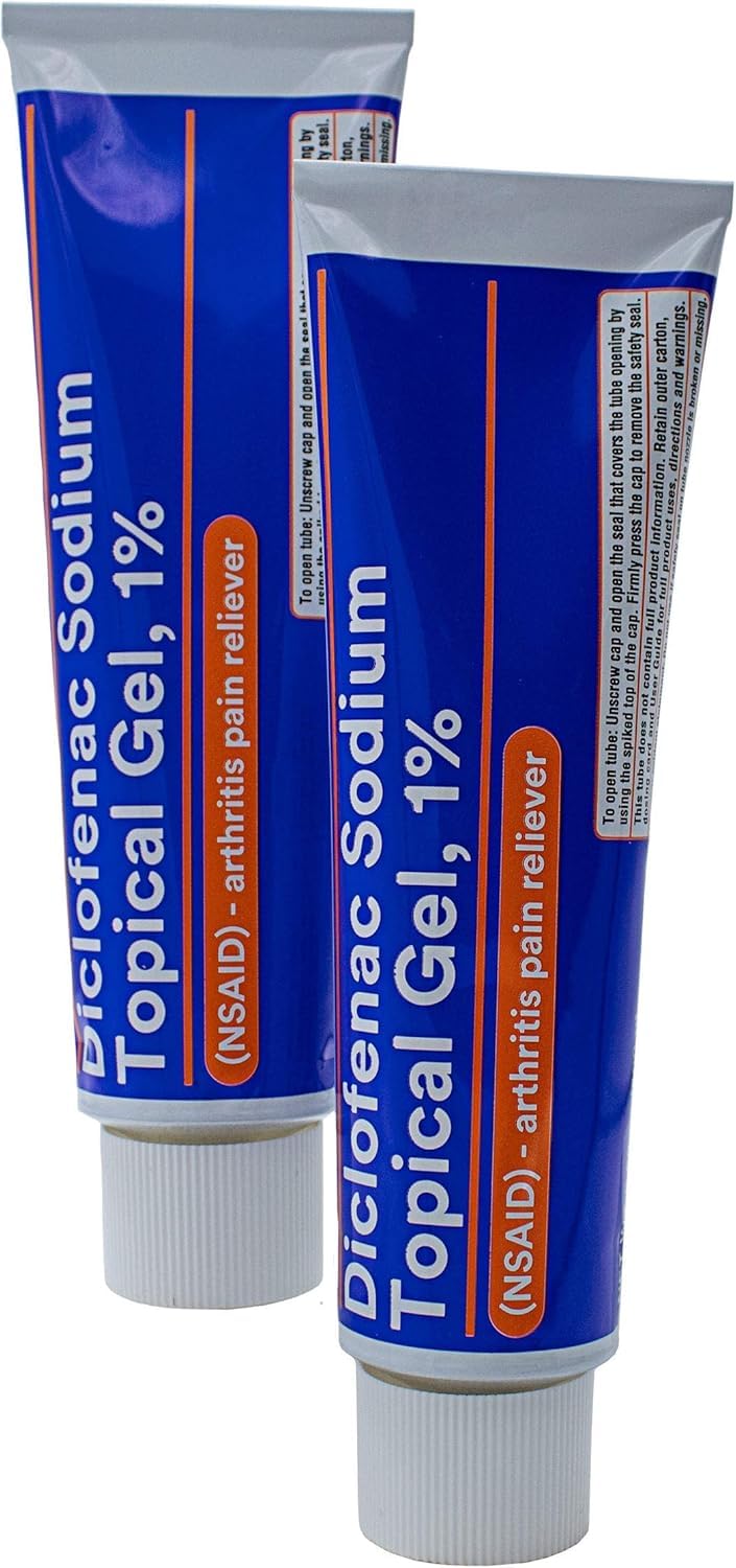 GeriCare joint pain relief gel original prescription strength boxes