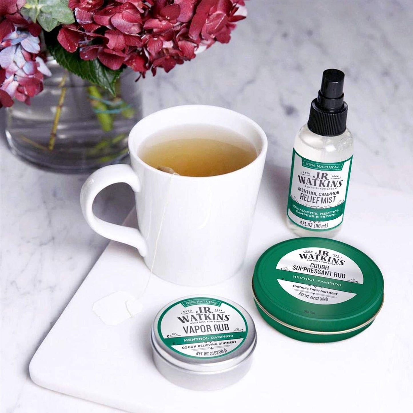 USA imported J.R. Watkins natural menthol camphor salve for muscle ache recovery