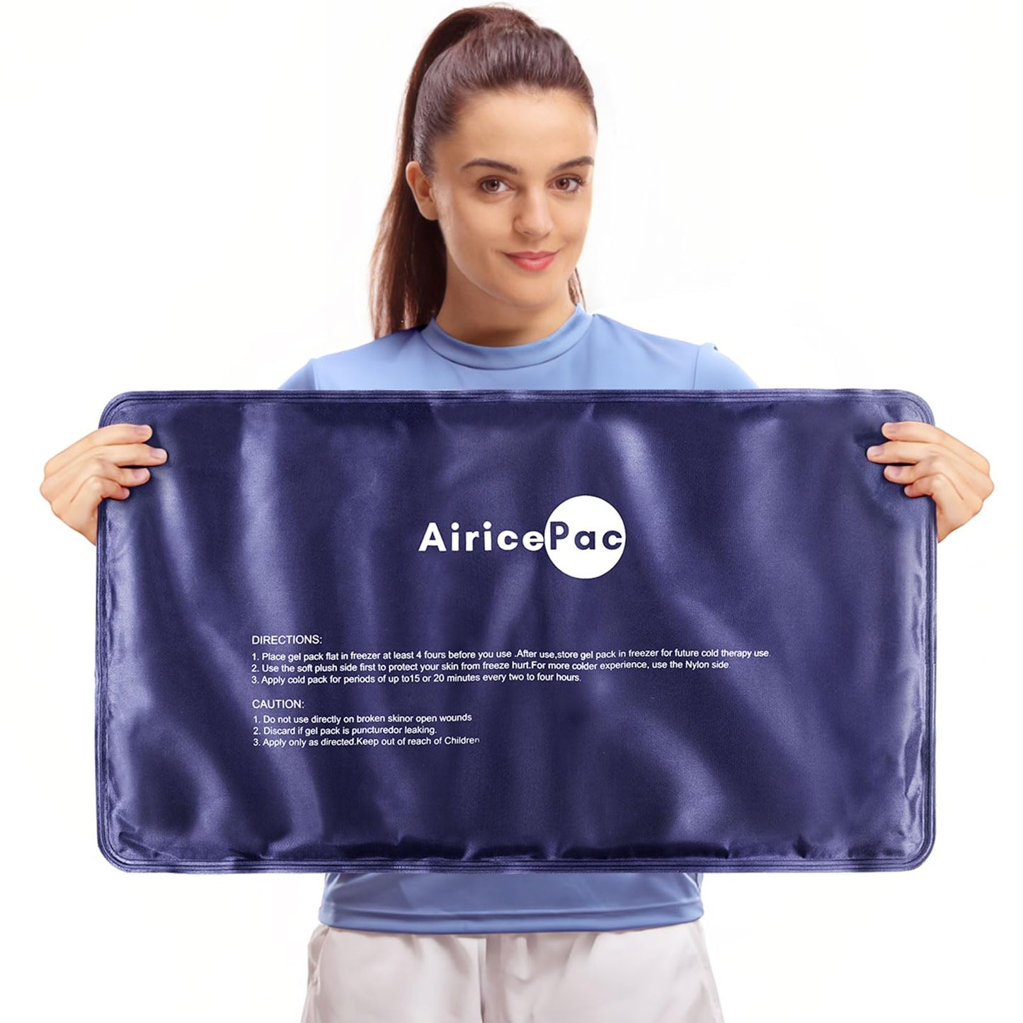 AiricePac versatile cold compress wrap for shoulder and hip pain