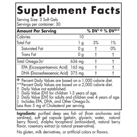 Nordic Naturals kids omega three high potency supplement bottle displaying clear product labels and age recommendations.
