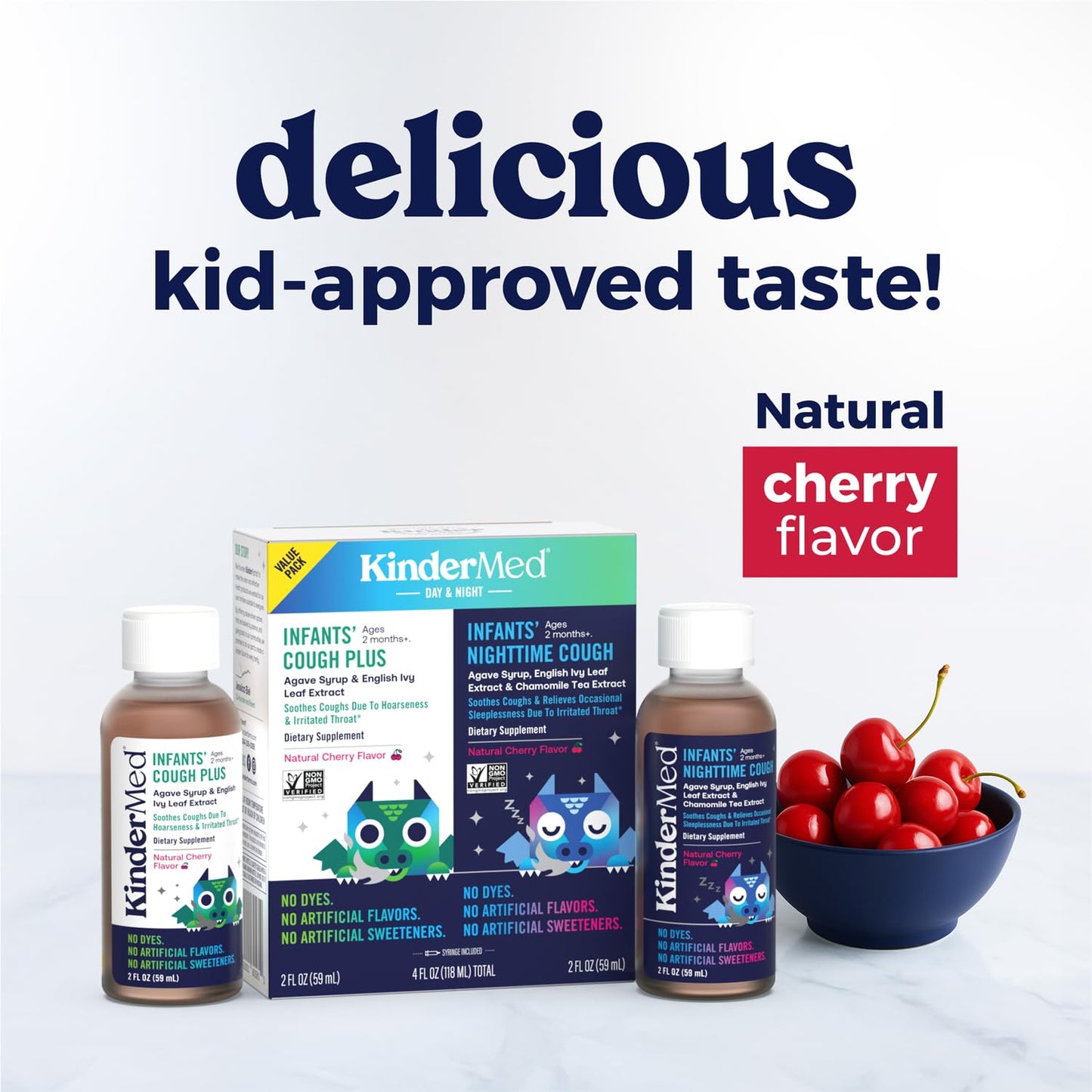 USA imported KinderMed infant wellness value pack for seasonal baby care