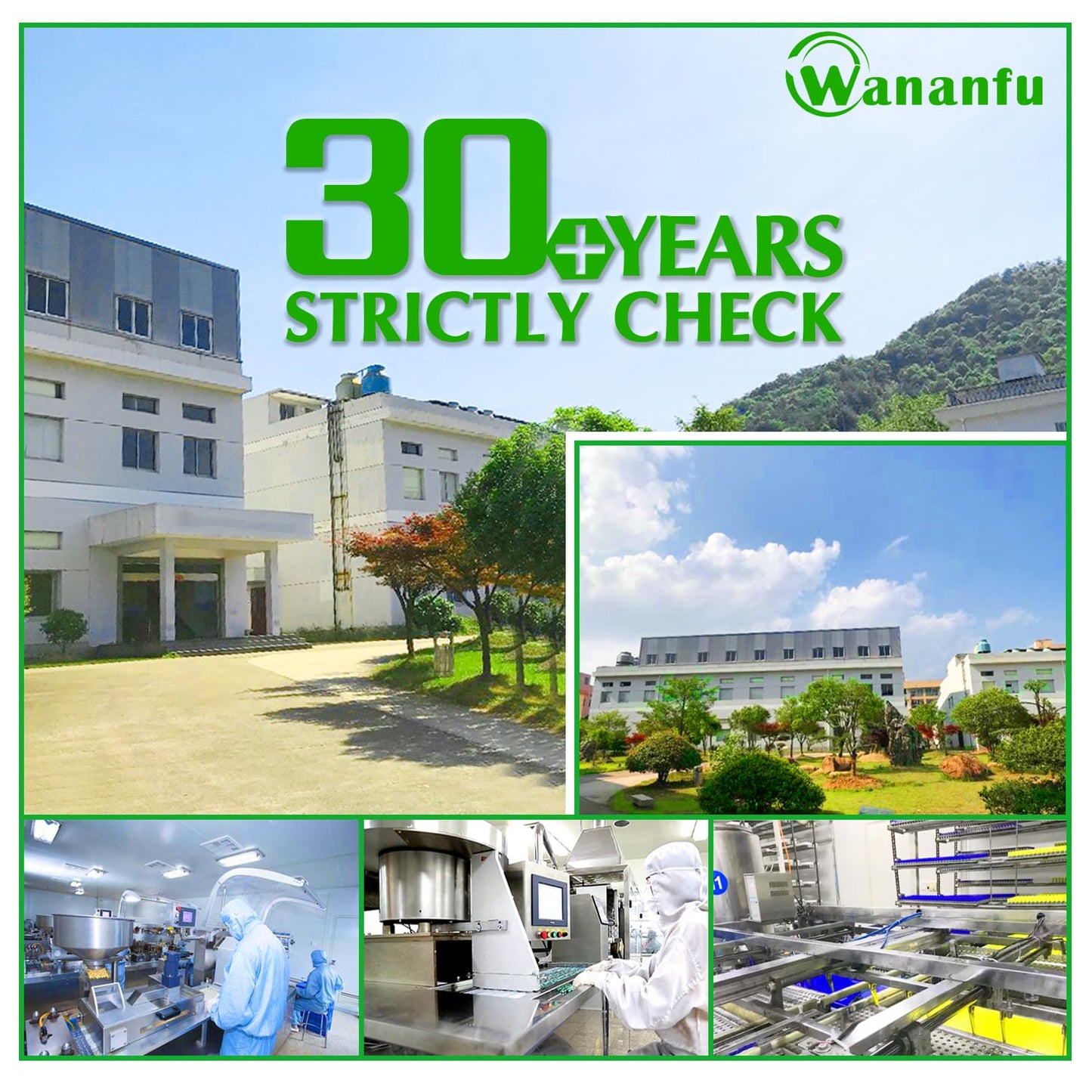 Wananfu empty capsules for making custom supplements