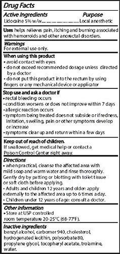 Mohnark hemorrhoid and fissure relief cream box and tube imported from the USA.