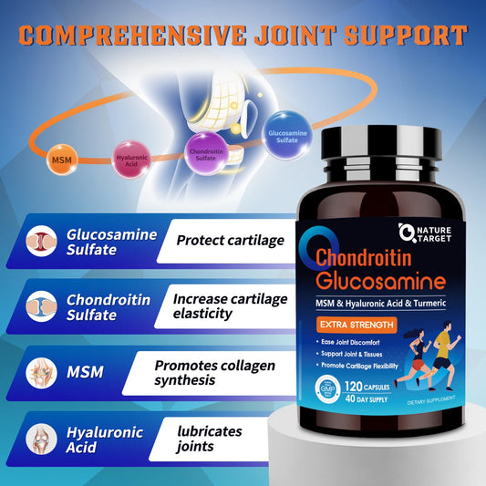 Nature Target joint support supplement label ingredients