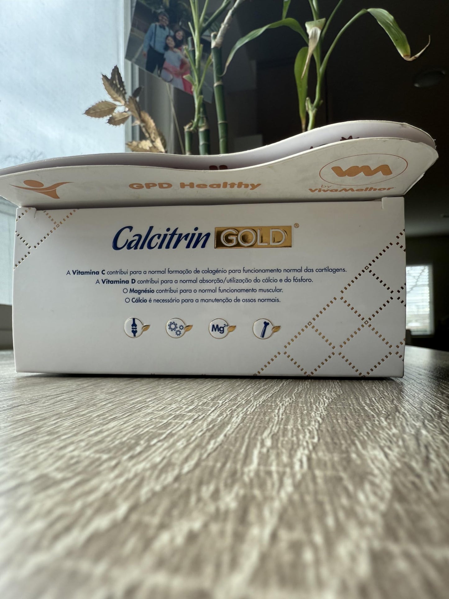 Detailed product label for Soy Sano Calcitrin Gold 60 tablets