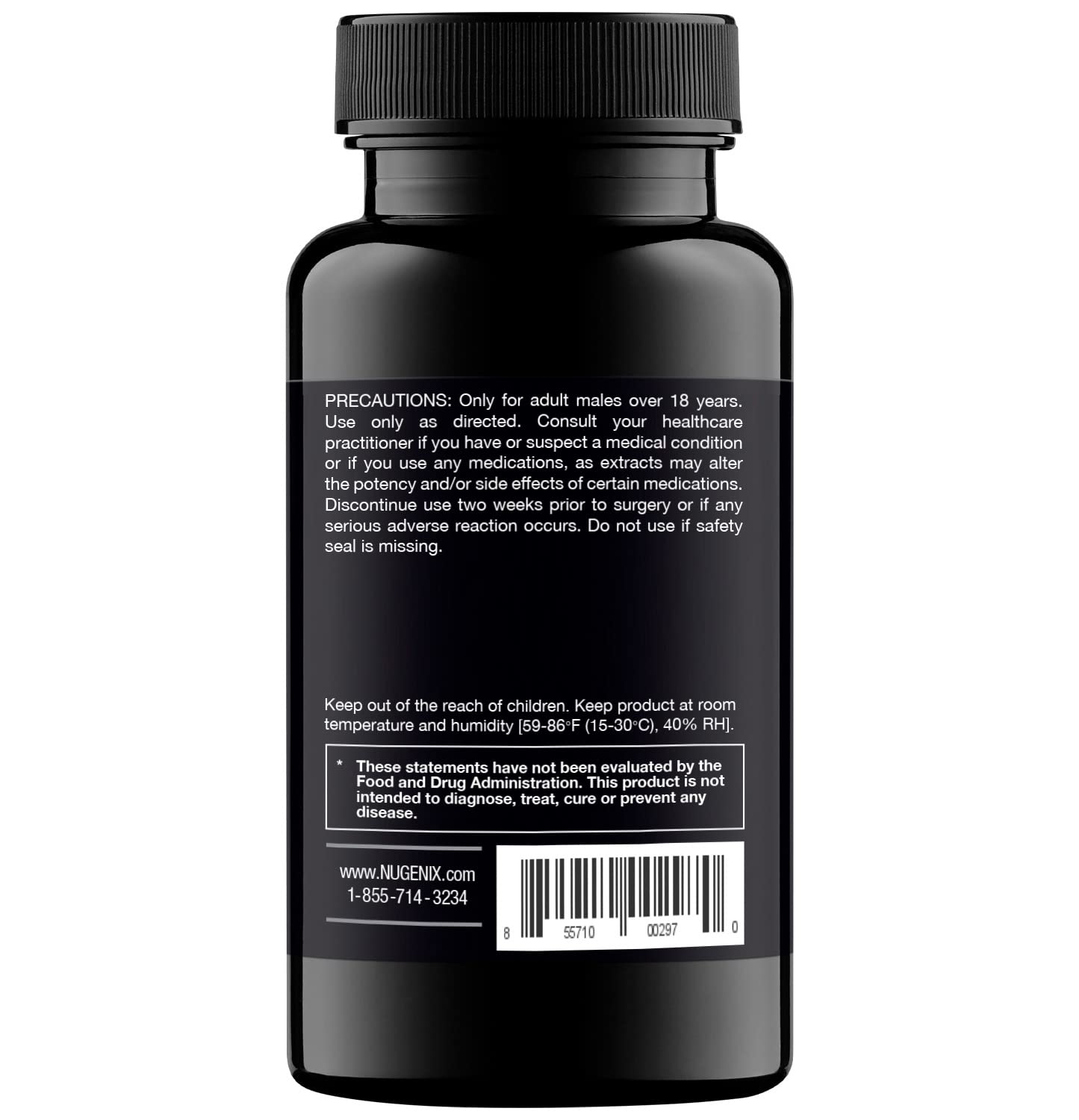 Nugenix Cortisol Control authentic USA imported adrenal support health supplement packaging overview