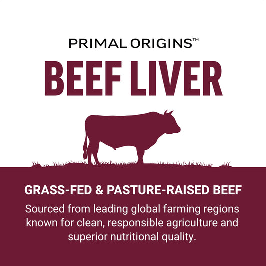 Force Factor Primal Origins Beef Liver dietary supplement label facts and ingredients