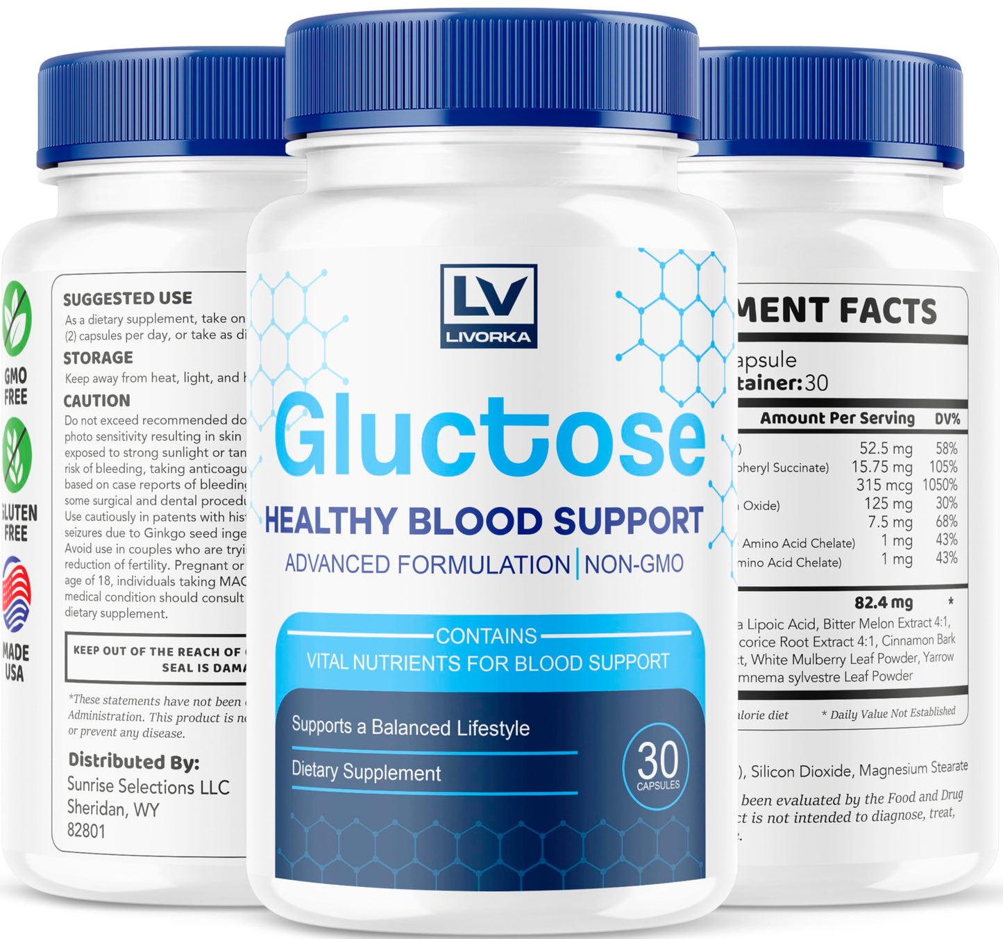 USA imported Ideal Performance blood support supplement premium packaging for health care.