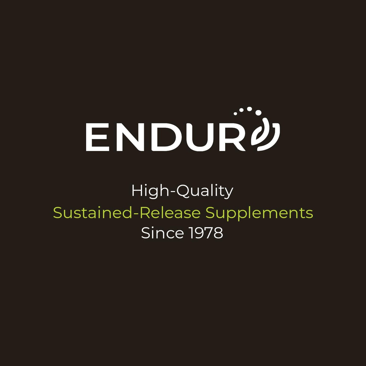 Side view of Endurance Products L-Arginine supplement showing the dietary facts label