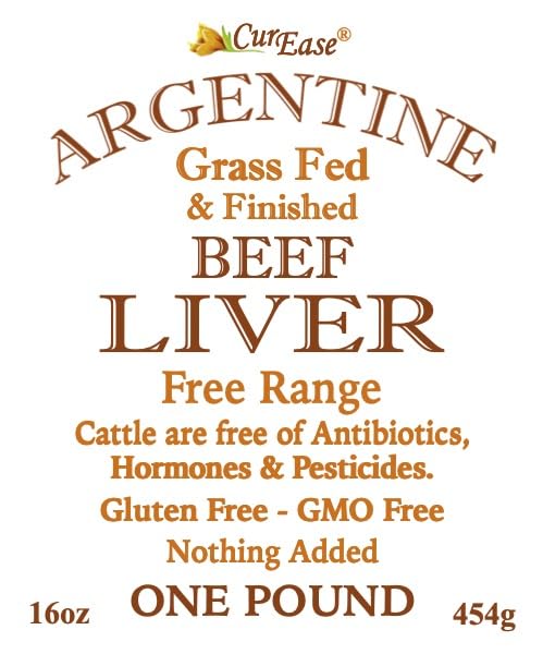 Pure grass fed beef liver powder by CurEase mixed into a nutritional wellness shake.