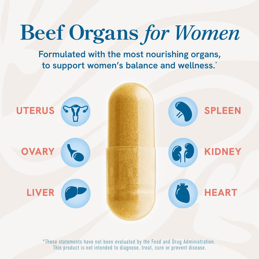 SMNutrition Beef Organ Supplement grass fed label details