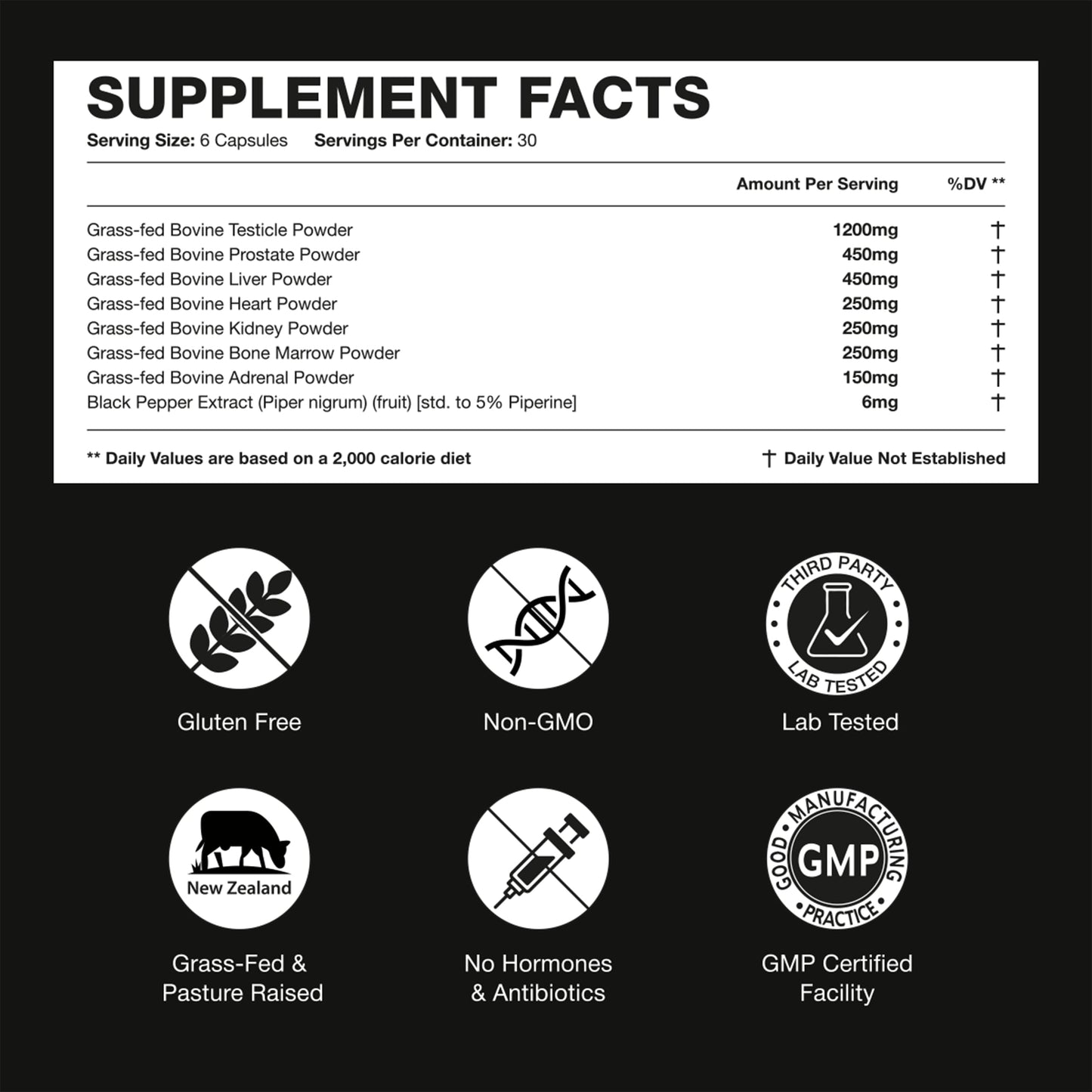 Bloomeo one hundred percent pasture raised hormone support packaging