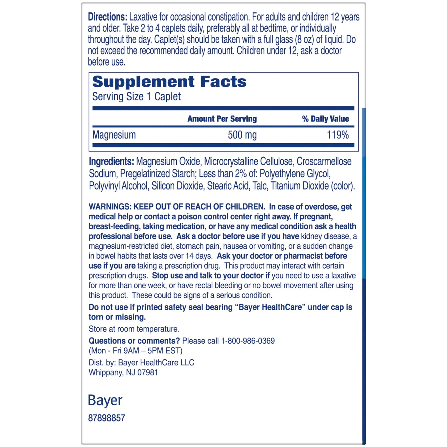Phillips' Laxative caplets for digestive health packaging