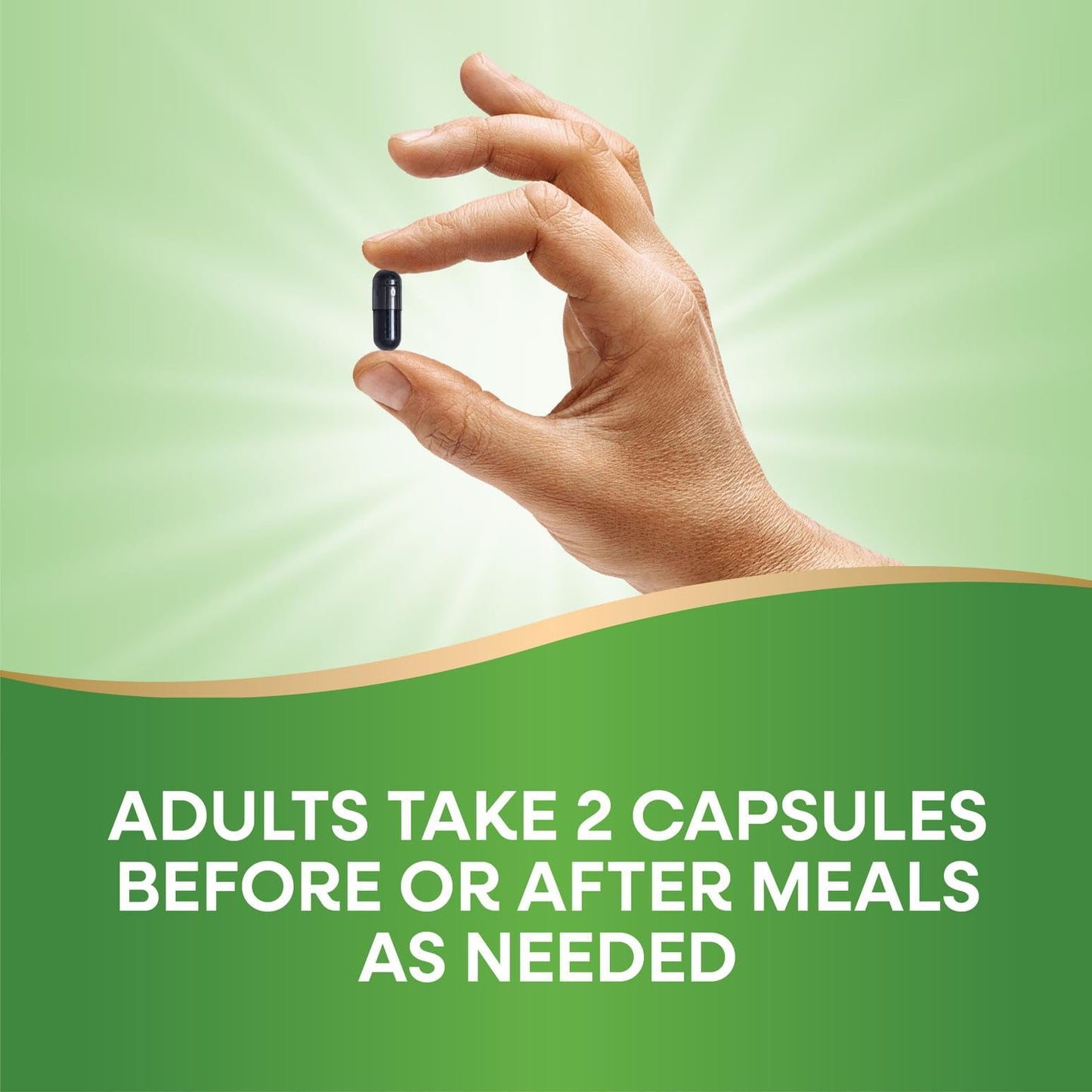 Full product packaging of Nature's Way Activated Charcoal showing clear safety seals and expiration date location.