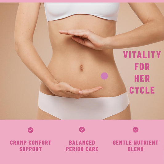 Tolevita herbal menstrual cramp support patch application