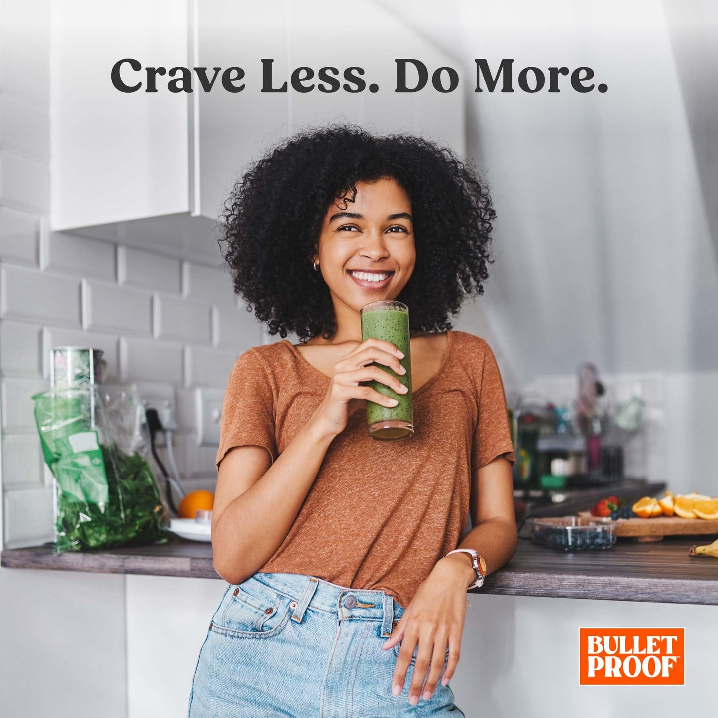 Authentic imported Bulletproof prebiotic powder packaging displayed on a clean background.