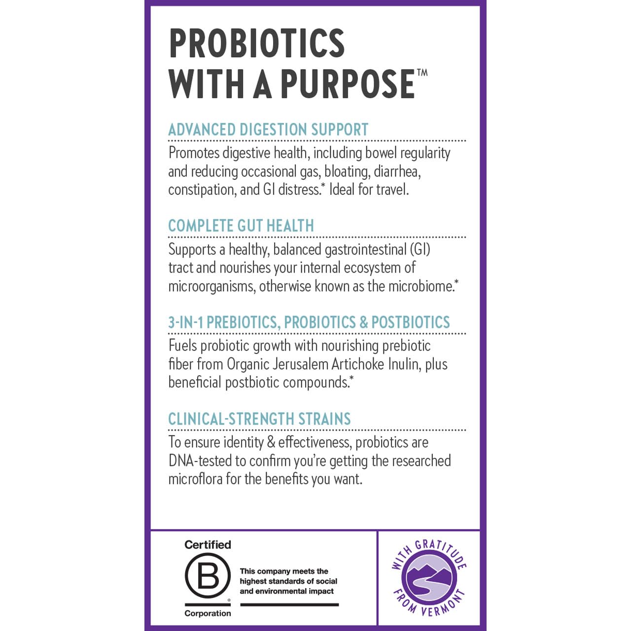 Complete gut wellness daily supplement by New Chapter lifestyle view
