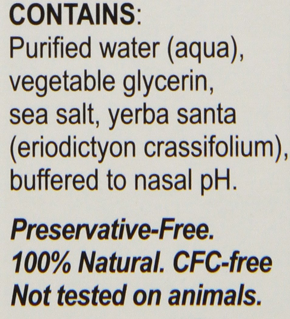 Pretz USA imported natural moisturizing nasal spray bottle close up