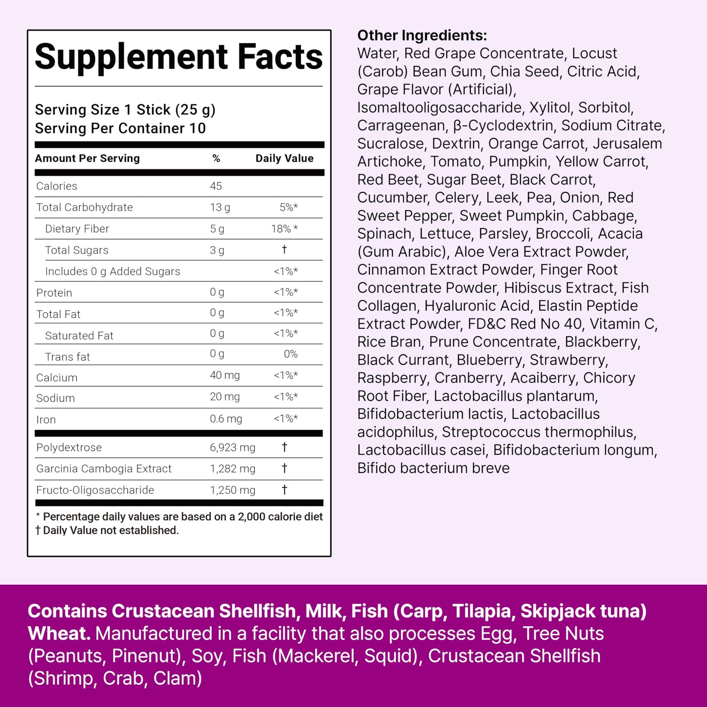 A person holding the convenient on-the-go metabolic supplement stick pack.