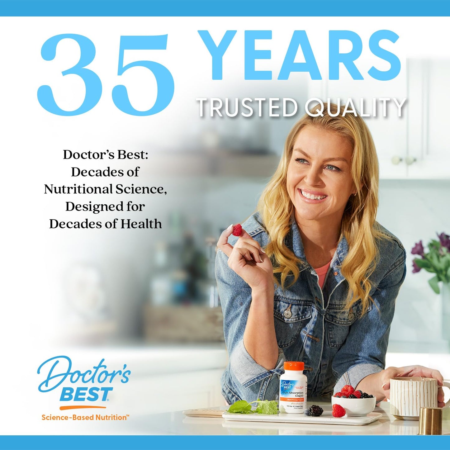 Full product shot of Doctor's Best bioavailable sulfur supplement for Indian wellness routines