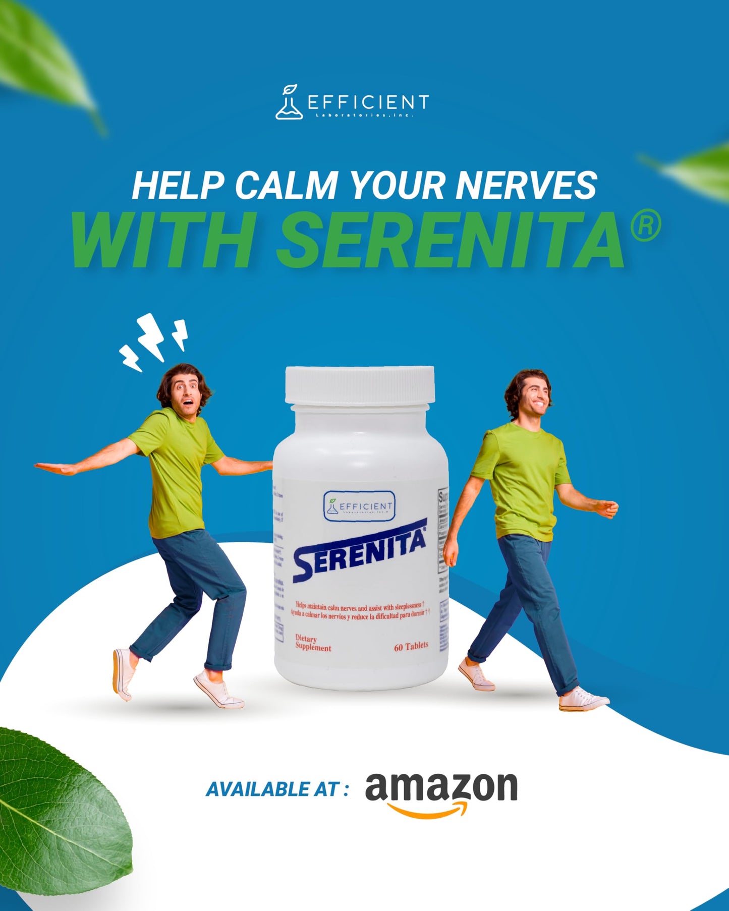 Serenita non habit forming sleep support tablets authentic USA import packaging
