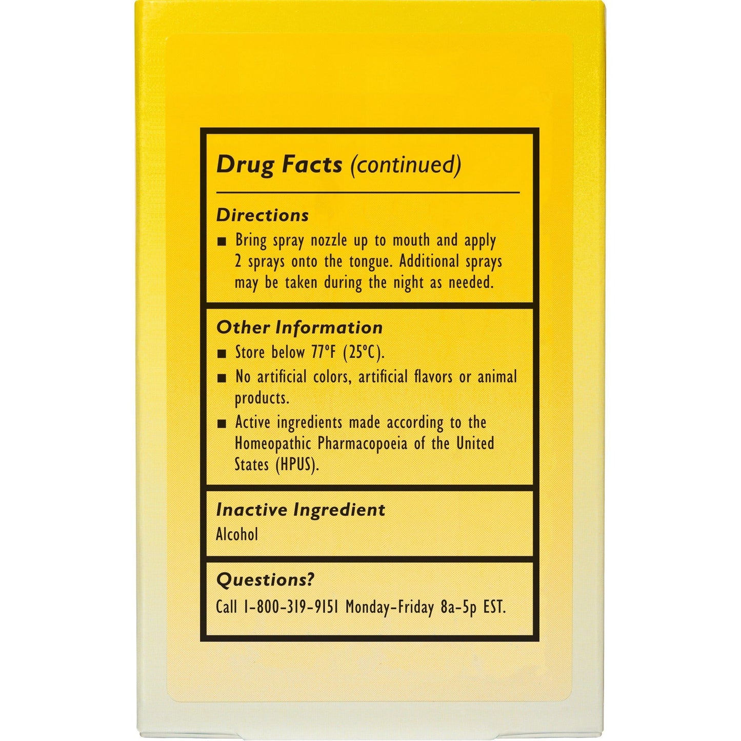 Lifestyle view of Bach RESCUE Sleep 7 Milliliter bottle placed on a bedside table.