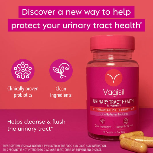 Vagisil clinically proven probiotics for urinary tract protection clean ingredients panel