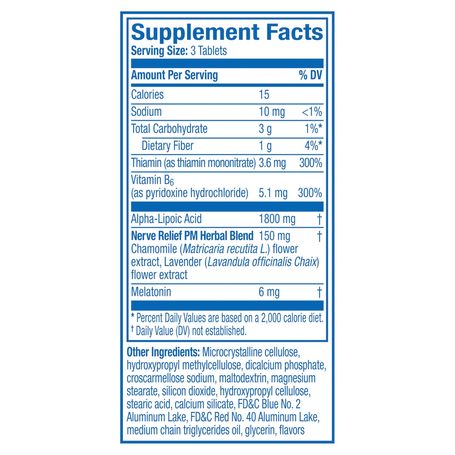 Nervive occasional nerve discomfort relief tablets box showcasing the sugar free product features