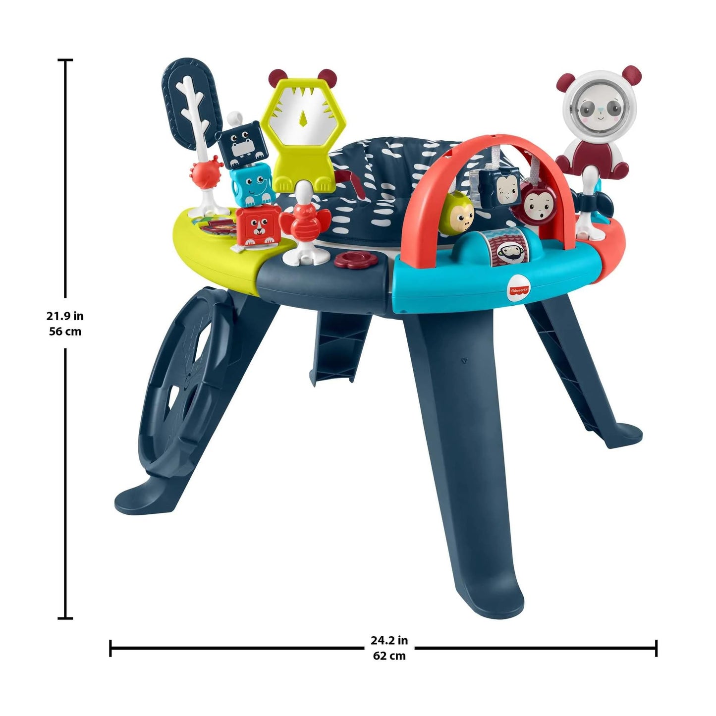 Fisher-Price 3-in-1 activity center with removable legs