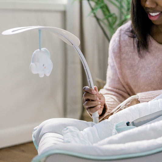 Ingenuity 3-in-1 bouncer and rocker side profile
