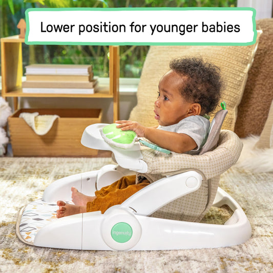 Ingenuity baby floor seat with Loni Sloth character design