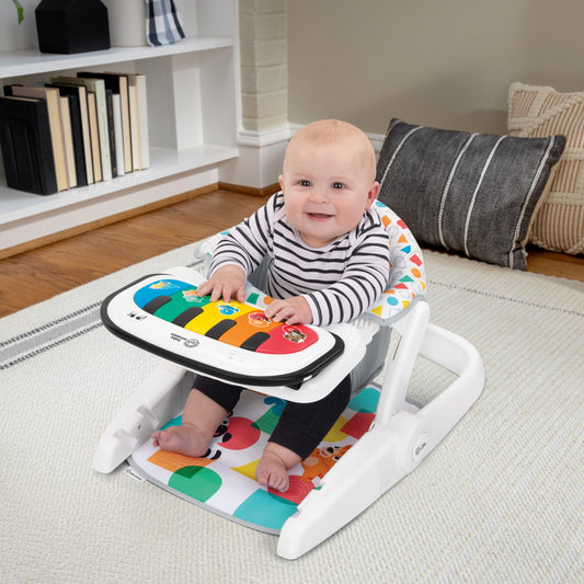 Baby Einstein ocean themed baby chair with sensory toys