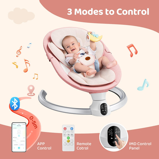 Smelluck baby rocker touch screen control panel