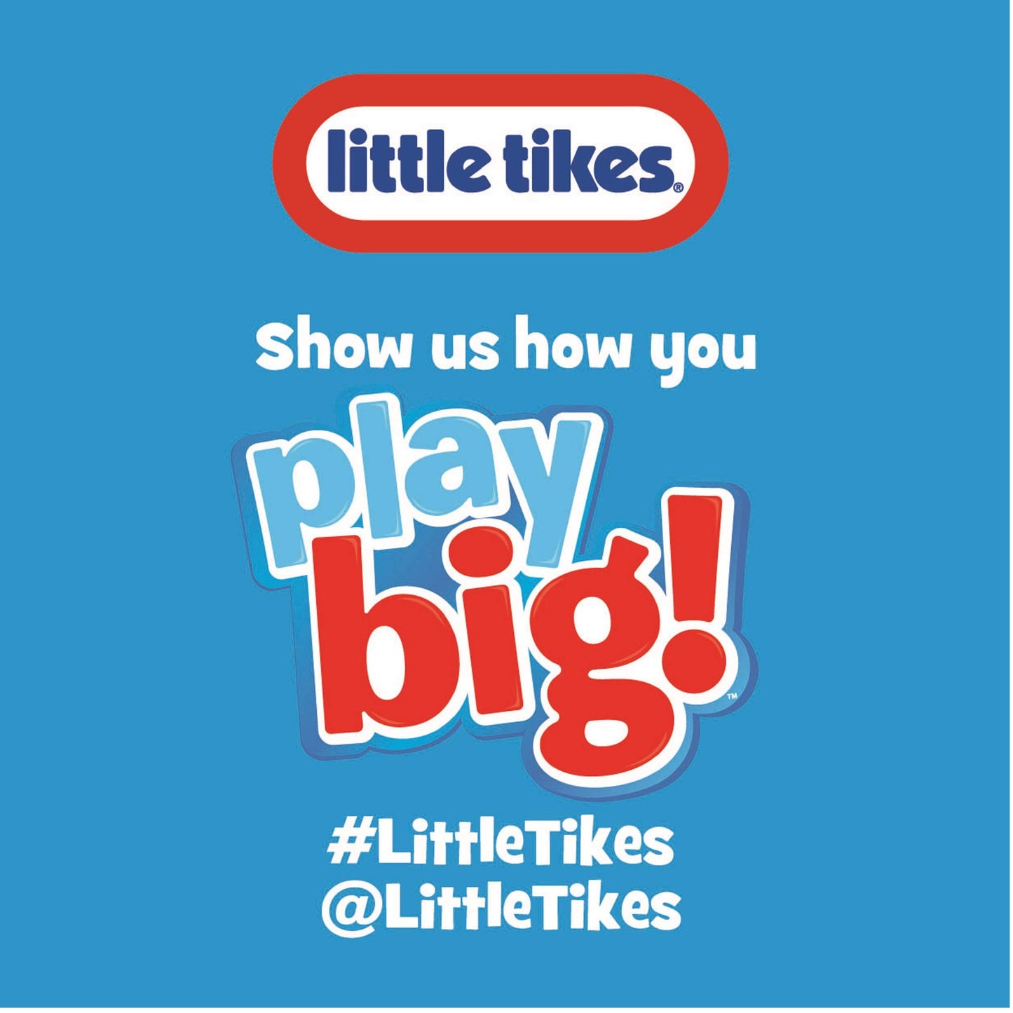 Little Tikes 2-in-1 swing set up for an older toddler