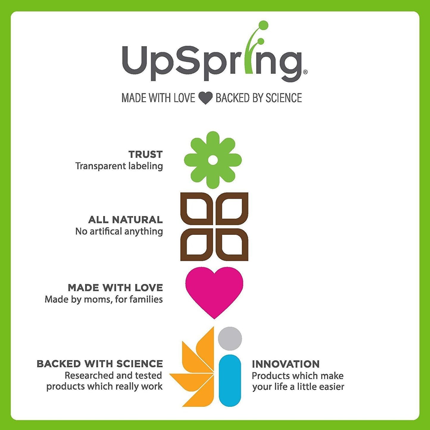 Toddler wearing UpSpring Baby Walking Wings for natural balance