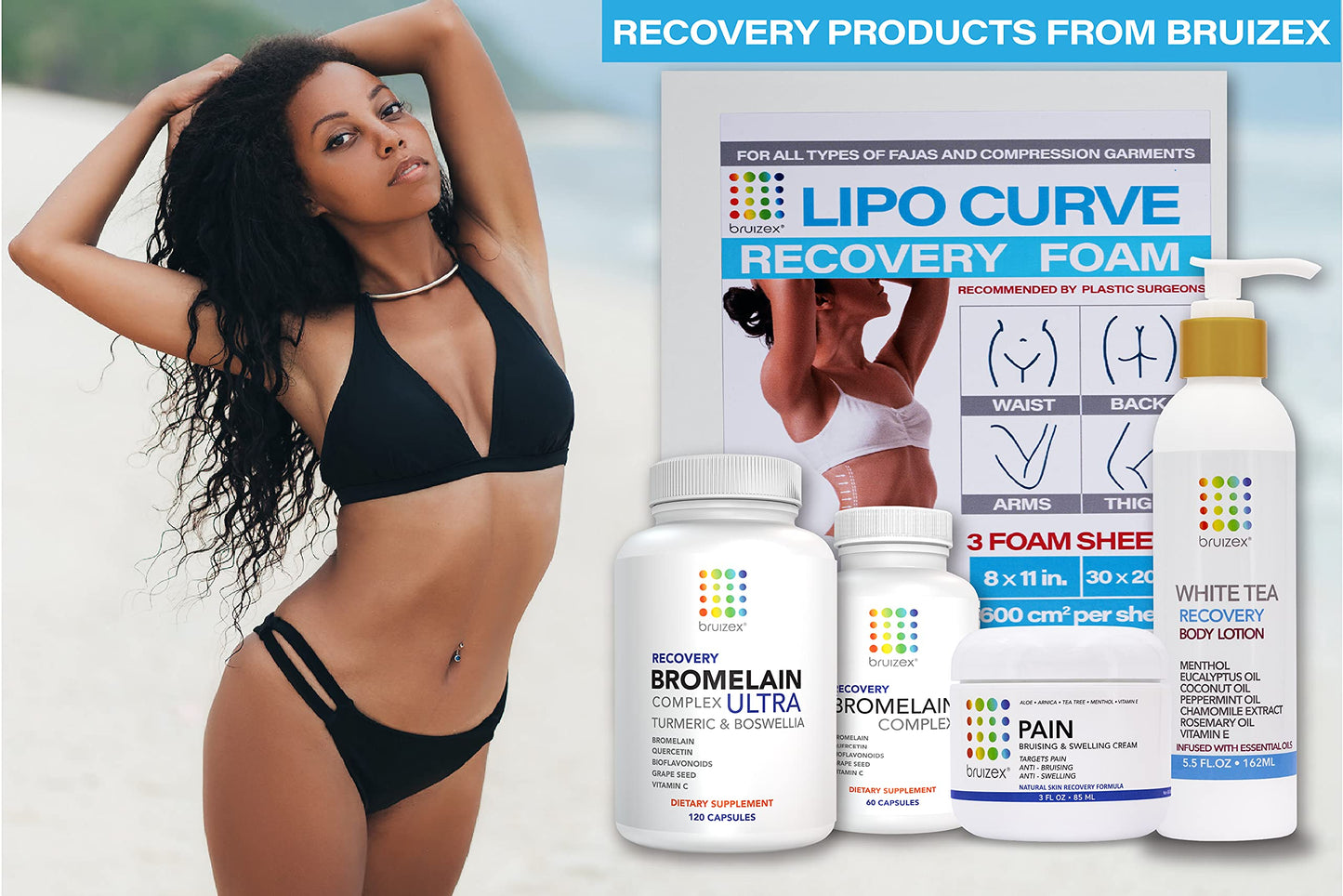 Premium Bruizex Ultra Bromelain and Quercetin formula