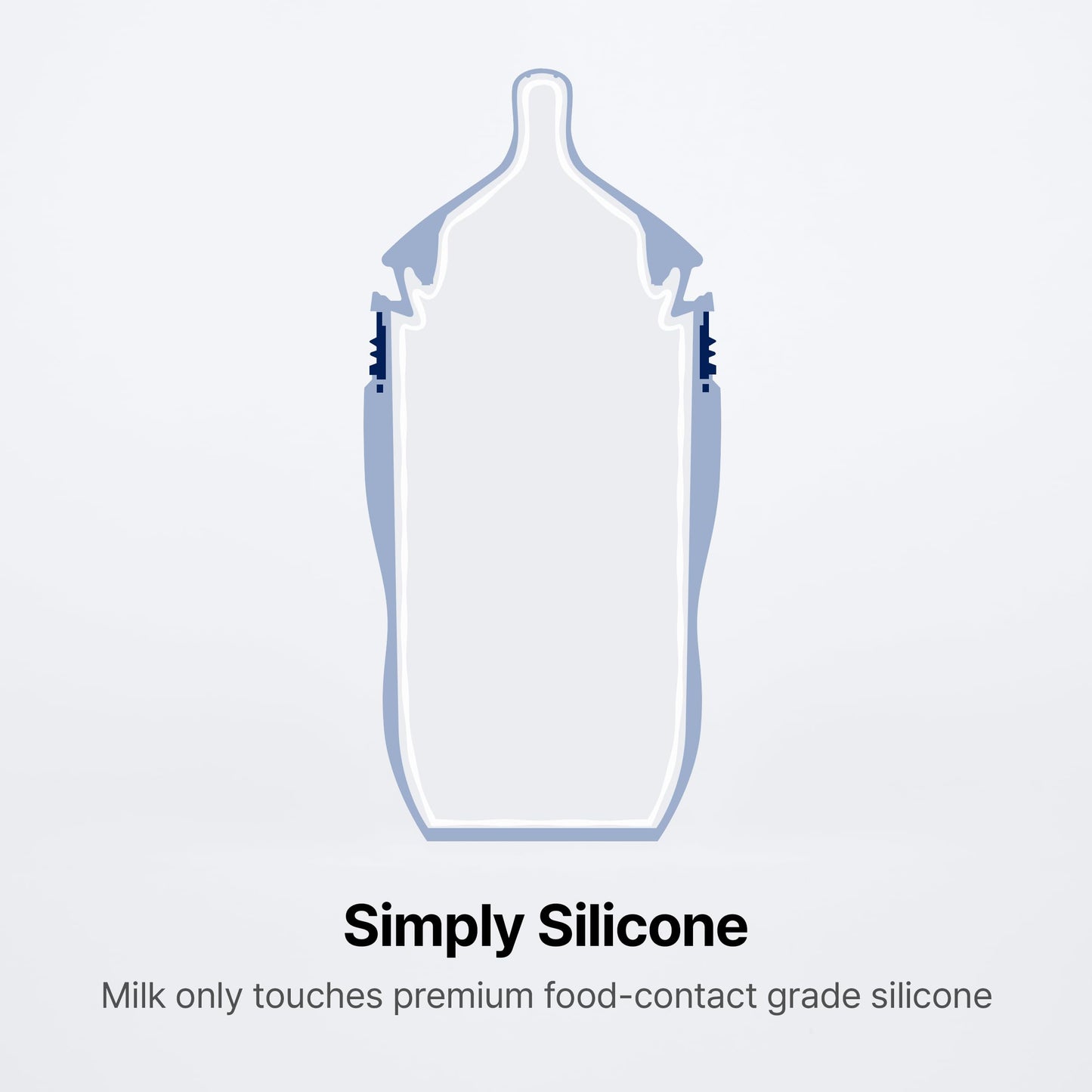 Packaging details of the authentic USA imported Comotomo baby bottle set for Indian parents.