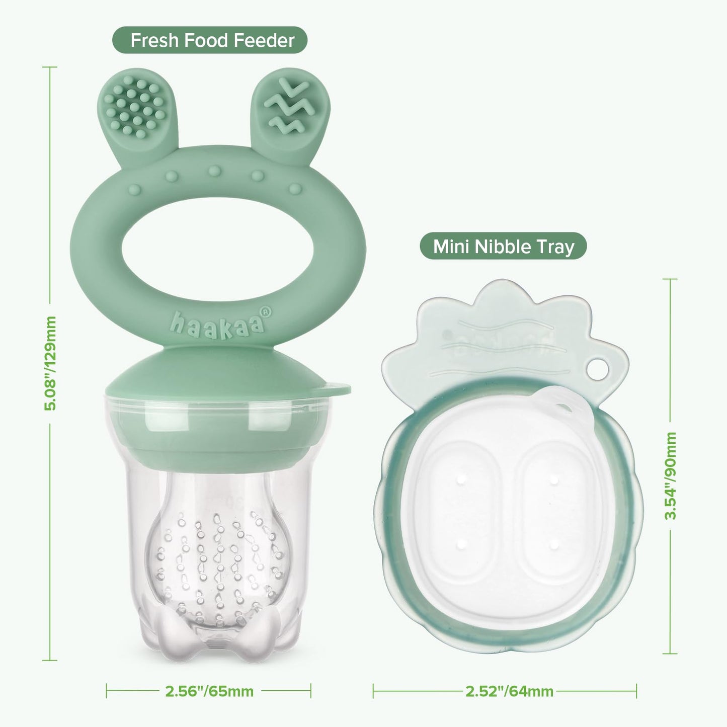 Haakaa infant feeding tools in packaging