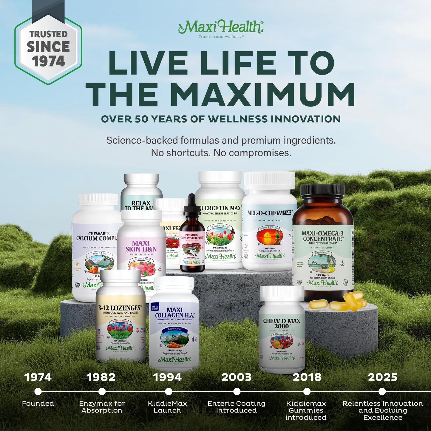 Maxi Health Teen Supreme Hers premium USA imported supplement for adolescent immunity