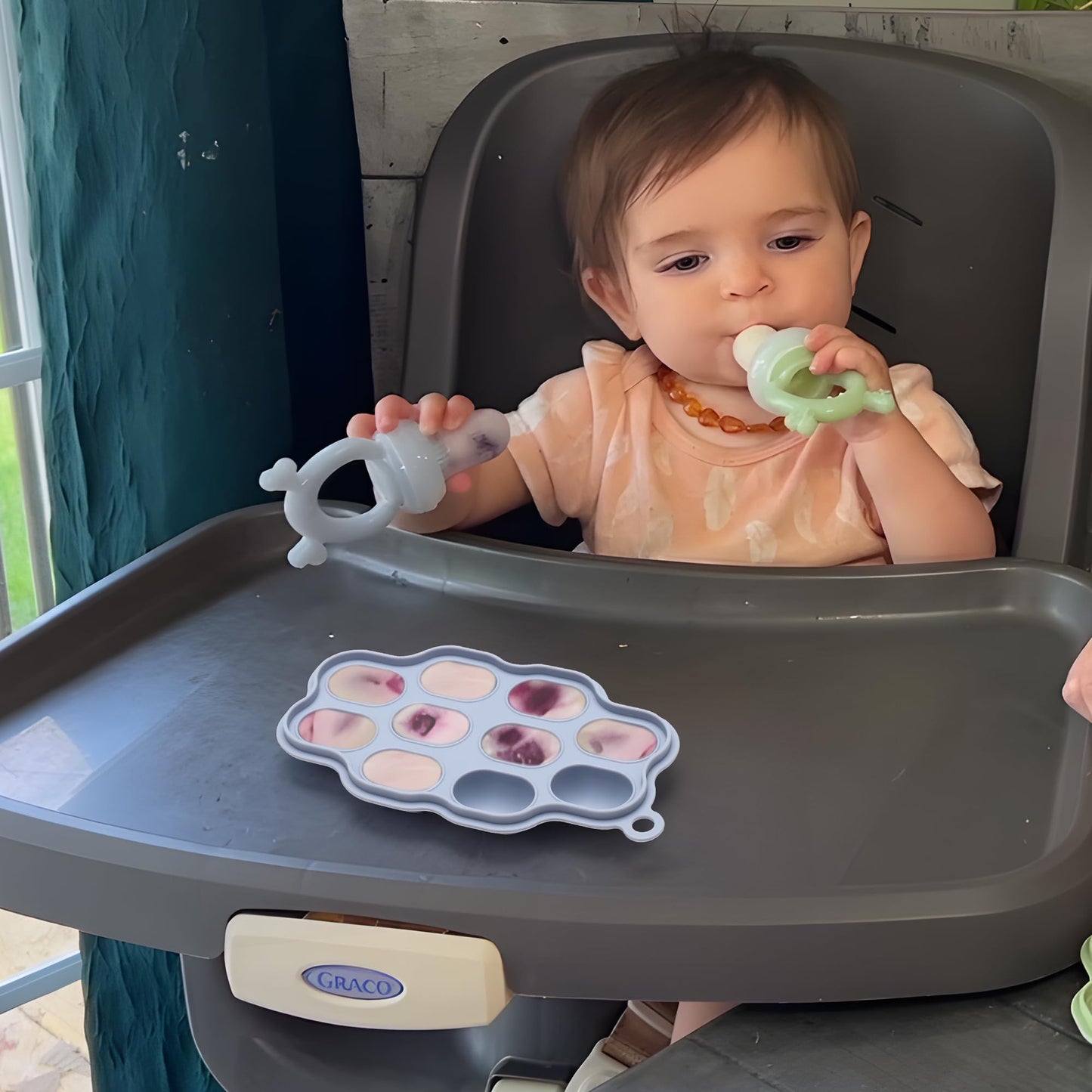 KingKam baby freezer tray set for homemade baby food