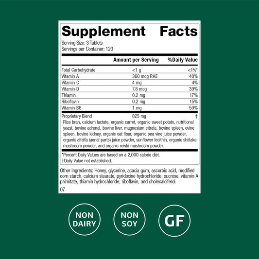 Standard Process Catalyn GF gluten-free nutritional supplement bottle
