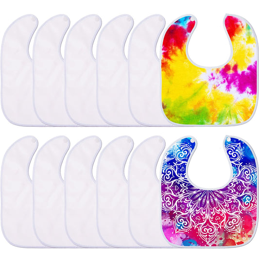 Close up of soft polyester texture on HooLing sublimation bibs