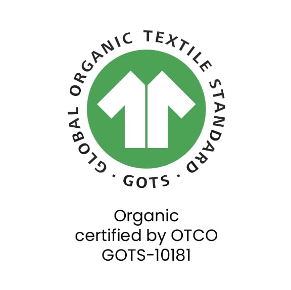 Close-up texture of 4-layer organic cotton muslin fabric