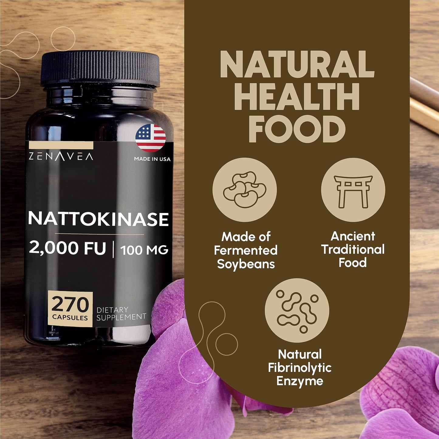 Authentic USA imported Zenavea cardiovascular care supplement ready for Indian consumers.