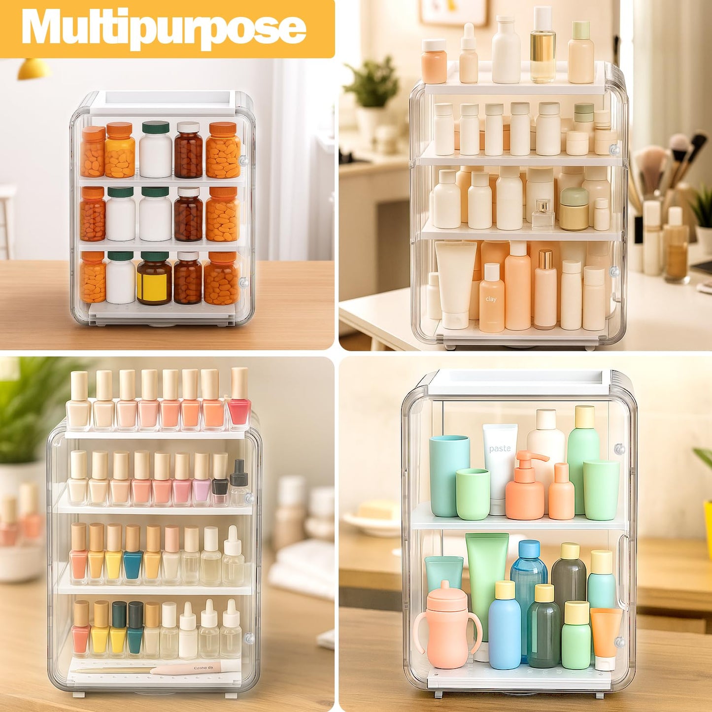 Xangnier organizer showing dust-proof cover and magnetic seal