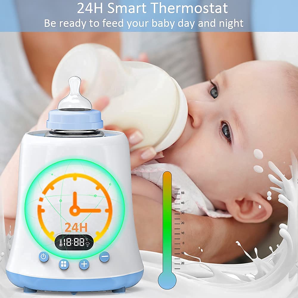 Side profile of Kisdream universal bottle warmer design