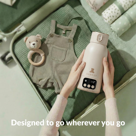 Core Babyze bottle warmer digital LED display detail